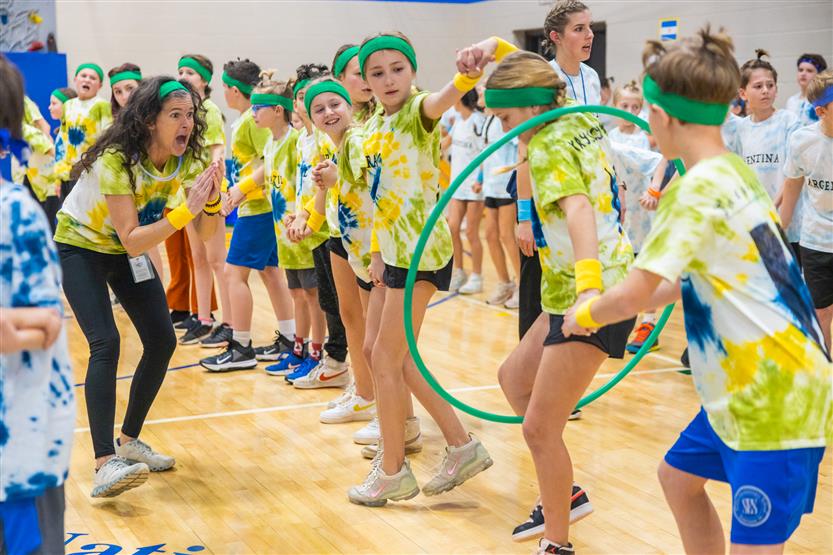 Scales Elementary students in the Fifth Grade Winter Olympics
